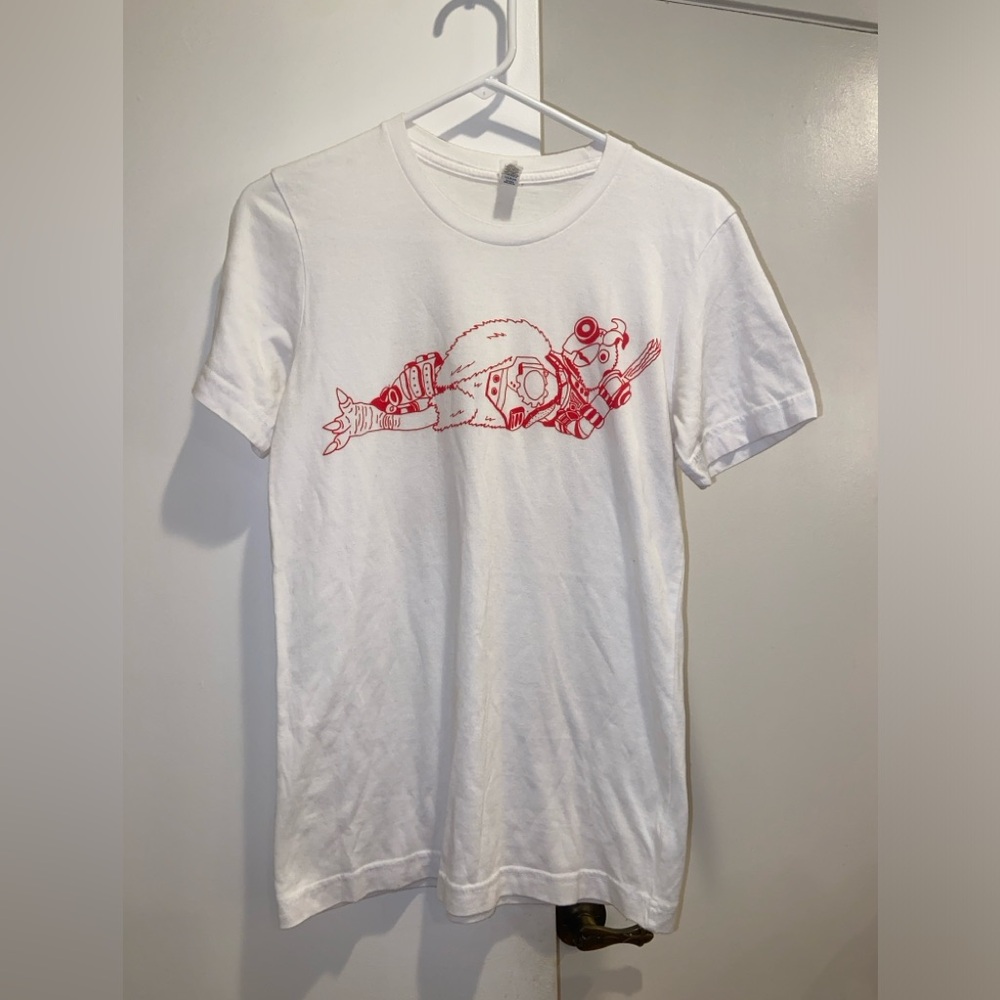 Exclusive Robot Chicken tshirt from SDCC